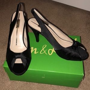 Sam & Libby Black Heels